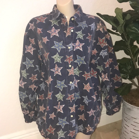EUC Western-style Stars Pepe Jeans button down LS - Picture 5 of 8